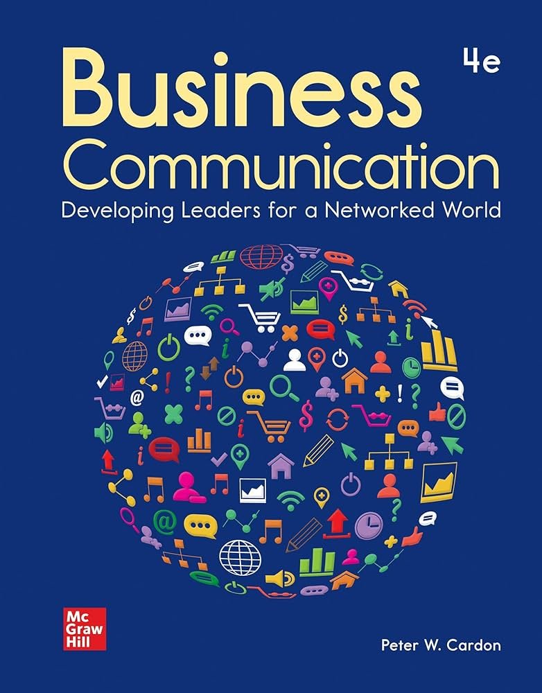business communication developing leaders for a networked world 3rd edition cardon pdf 1754993467