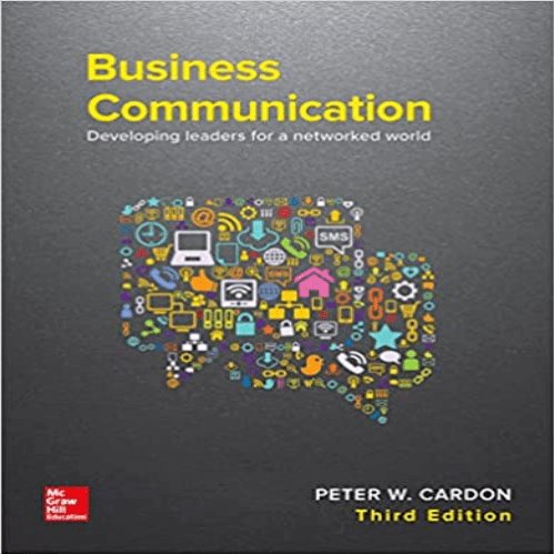 business communication developing leaders for a networked world 3rd edition epub 1754993382