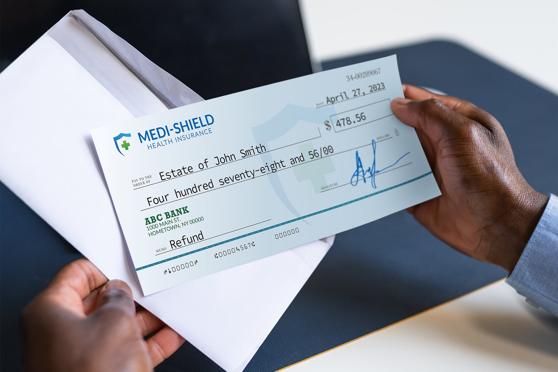 how to deposit an estate check when there is no estate guide and tips