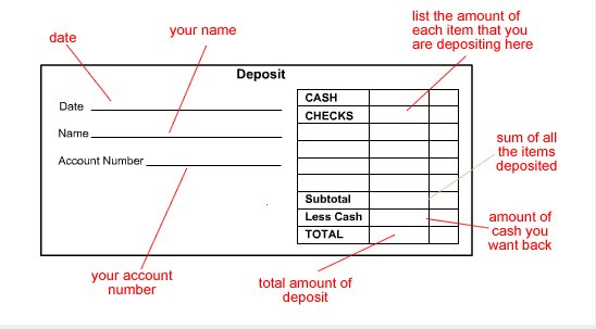 how to fill out deposit slip guide and tips