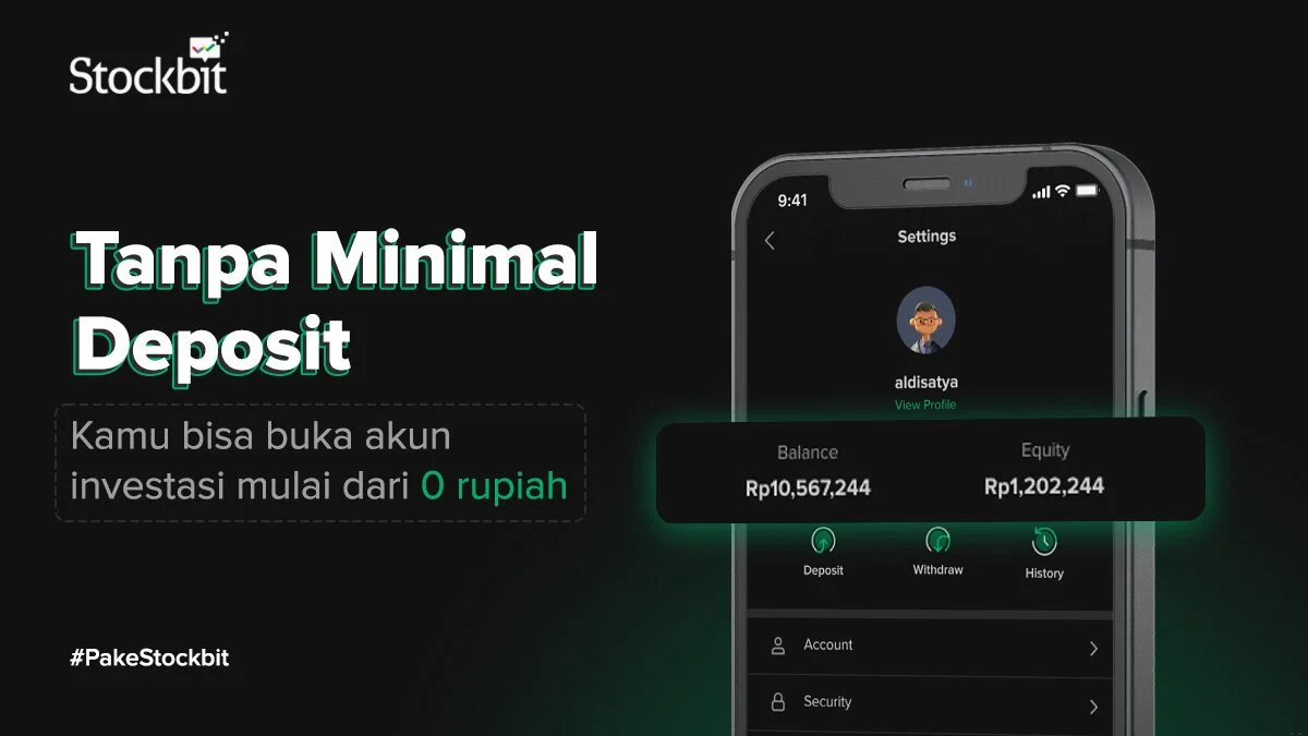 minimal deposit stockbit guide and tips