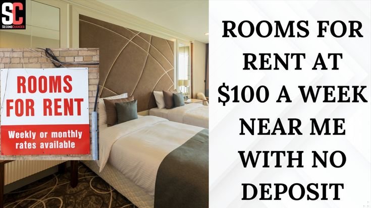 rooms for rent $100 a week near me no deposit guide and tips